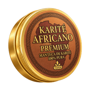 Bote de manteca de karité africano premium YADOM, 100% pura.