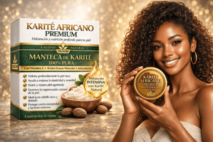 Manteca de karité africano YADOM: presentación del producto y cuidado de la piel.